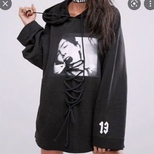 Fenty Puma by Rihanna Black Hoodie